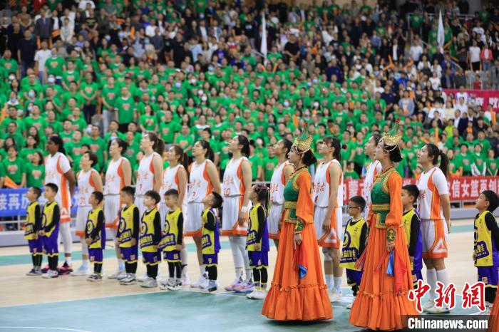 WCBA总决赛第二回合：内蒙古农信女篮96-85击败四