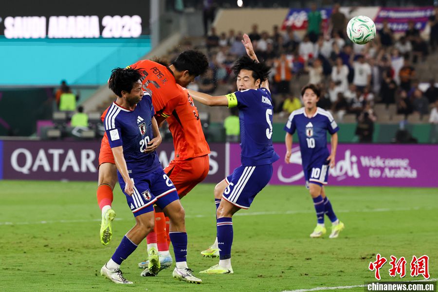 吉达亚足联U23决赛中国队0-4负于日本，收获亚军