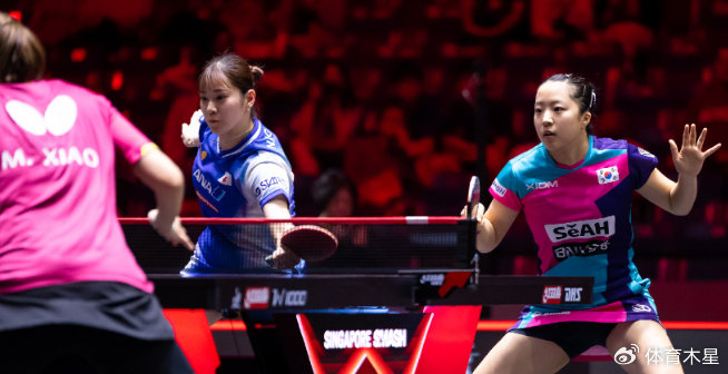 日韩跨国组合长崎美柚申裕斌女双半决赛横扫晋