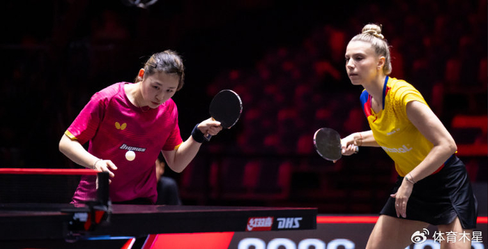 日韩跨国组合长崎美柚申裕斌女双半决赛横扫晋
