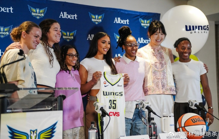 李月汝在达拉斯飞翼集训面临8位内线强敌，争夺