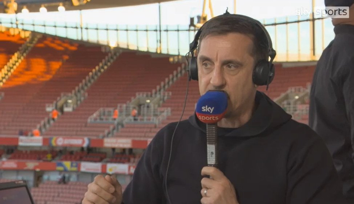 内维尔：阿森纳战术思路受质疑 埃泽定位球破门